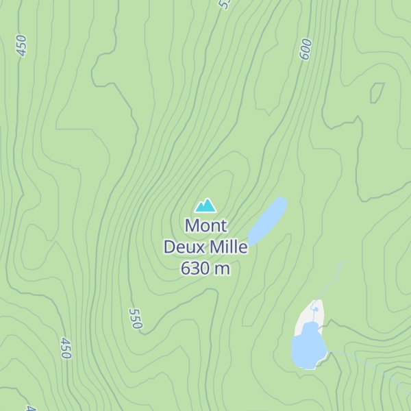 Map of Mont Deux Mille
