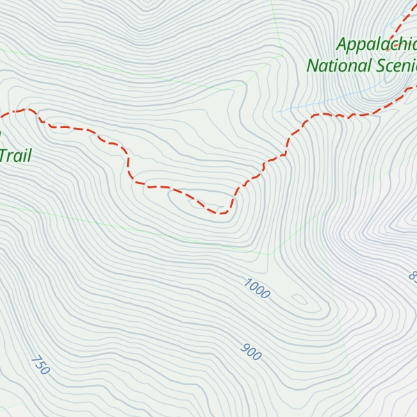 Map of White Cap Mountain