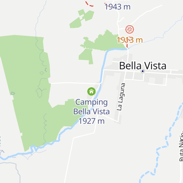 Map of Camping Bella Vista