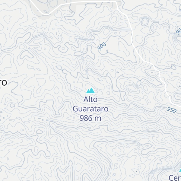 Map of Alto Guarataro