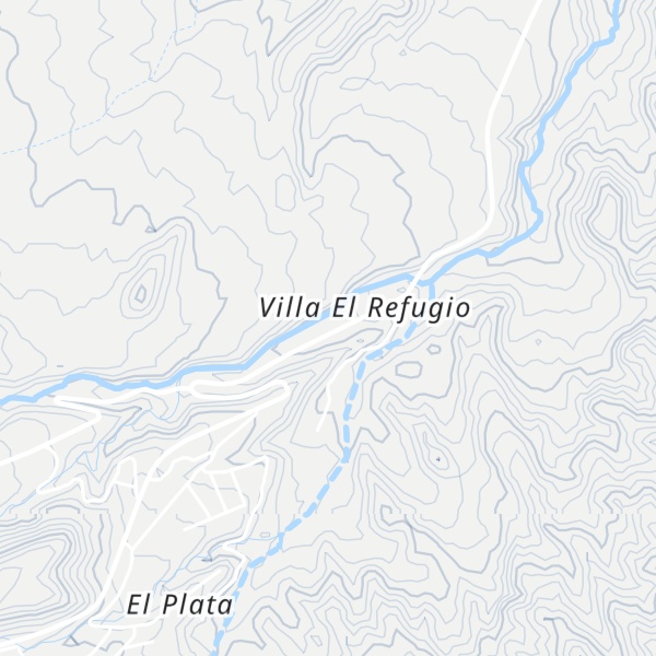 Map of Cabaña El Refugio
