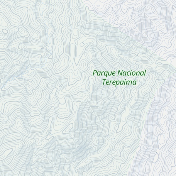 Map of Cerro La Vainilla