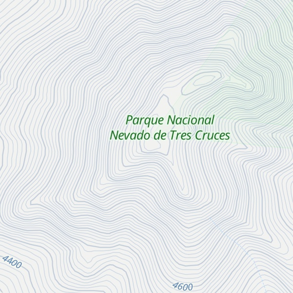Map of Cerro Santa Rosa