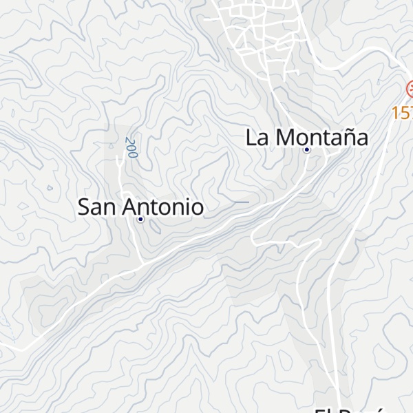 Map of Cerro Tocópero