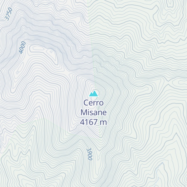 Map of Cerro Misane