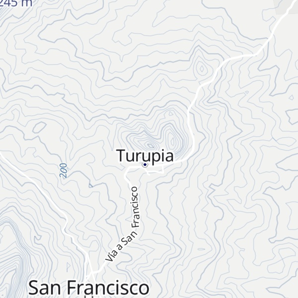 Map of Portachuelo de Turupia
