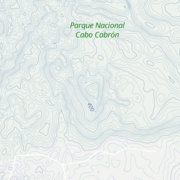 Map of Loma Atravesada