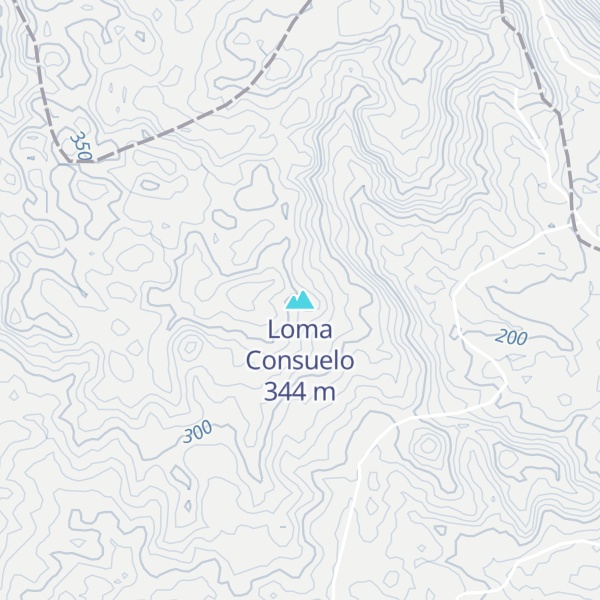 Map of Loma Consuelo