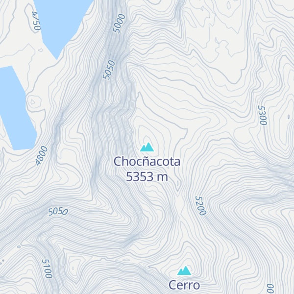 Map of Chocñacota