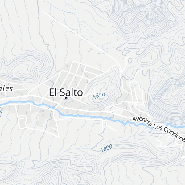 Map of Cabañas Vista Montana