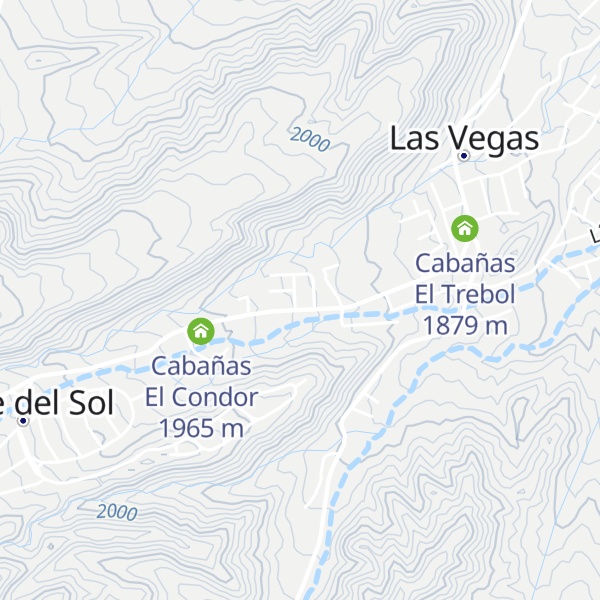 Map of Cabañas Anqui