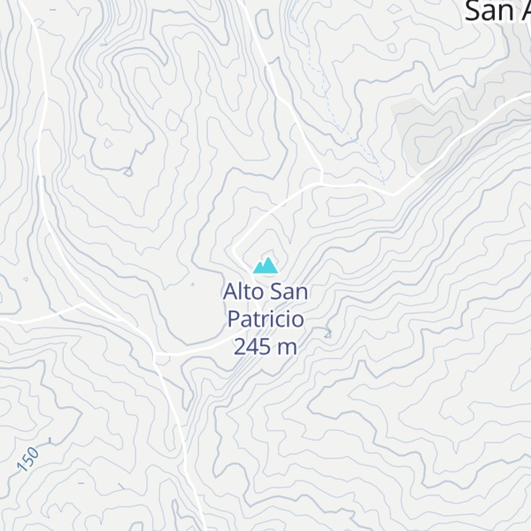 Map of Alto San Patricio