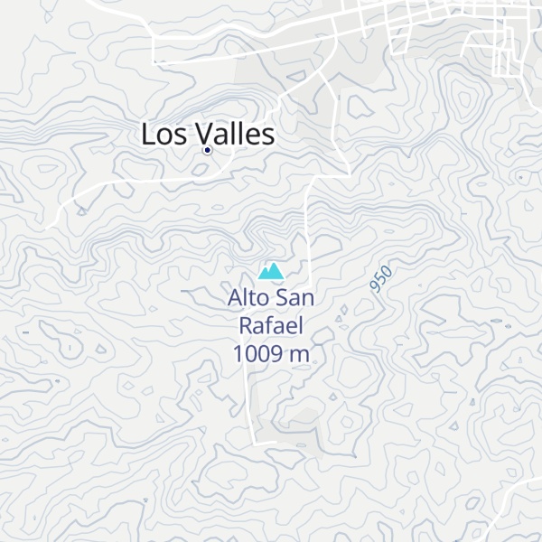 Map of Alto San Rafael