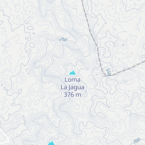 Map of Loma La Jagua