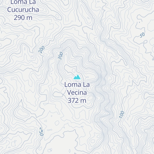 Map of Loma La Vecina
