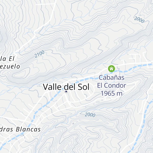 Map of Cabañas Terrazas del Plata