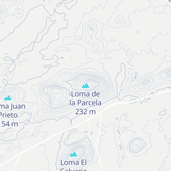 Map of Loma de la Parcela