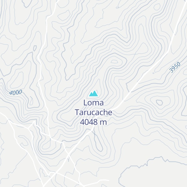 Map of Loma Tarucache