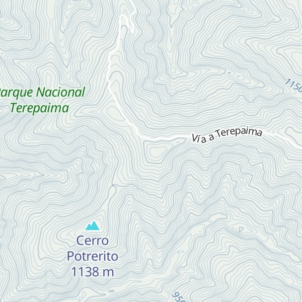 Map of Cerro Tomo