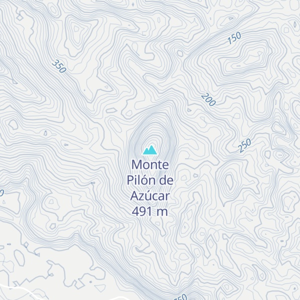 Map of Monte Pilón de Azúcar