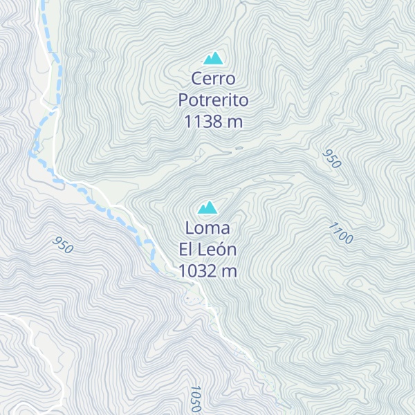 Map of Loma El León