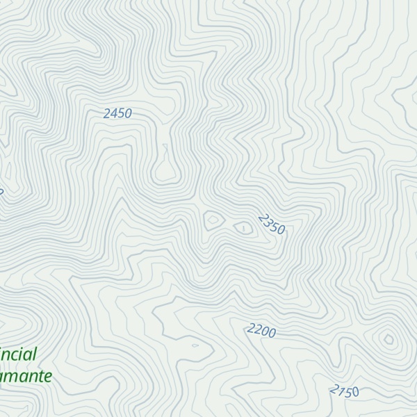 Map of Cerro Los Barros