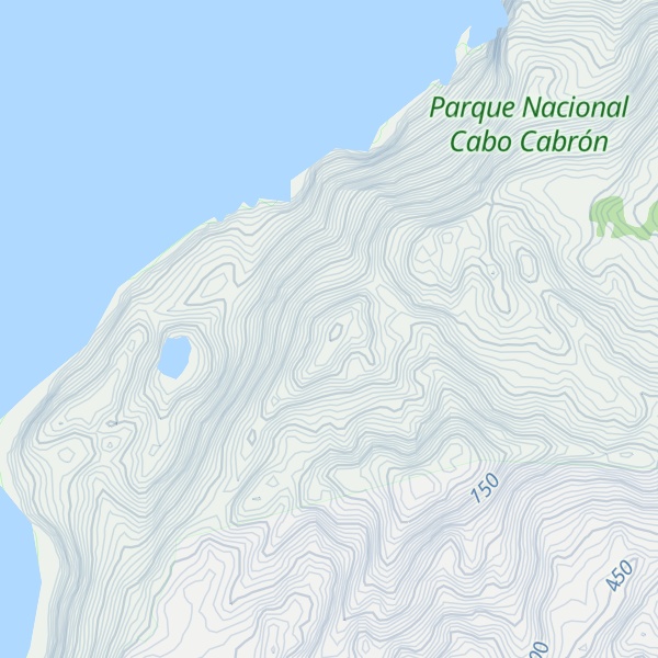Map of Loma El Guano