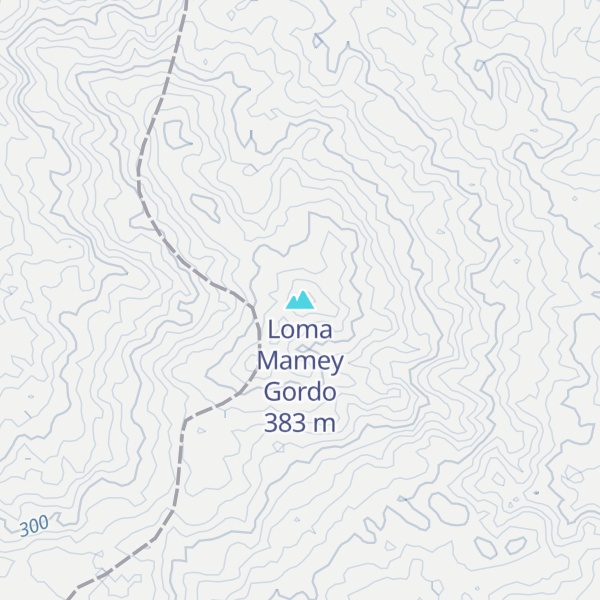 Map of Loma Mamey Gordo