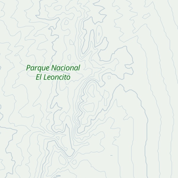 Map of Lomitas Negras