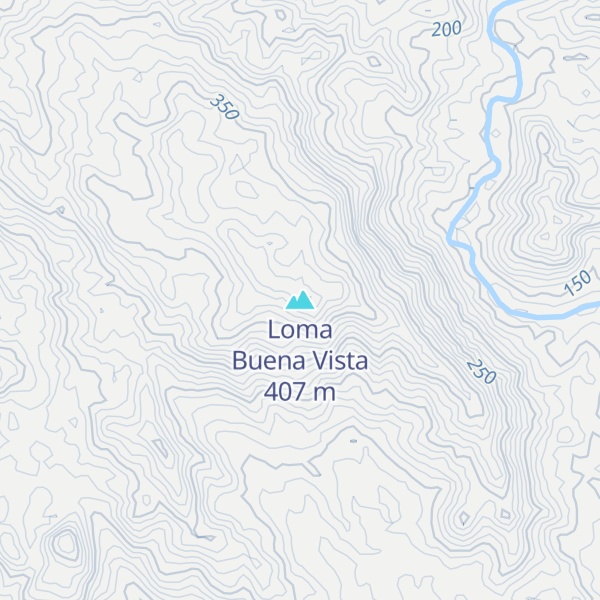 Map of Loma Buena Vista