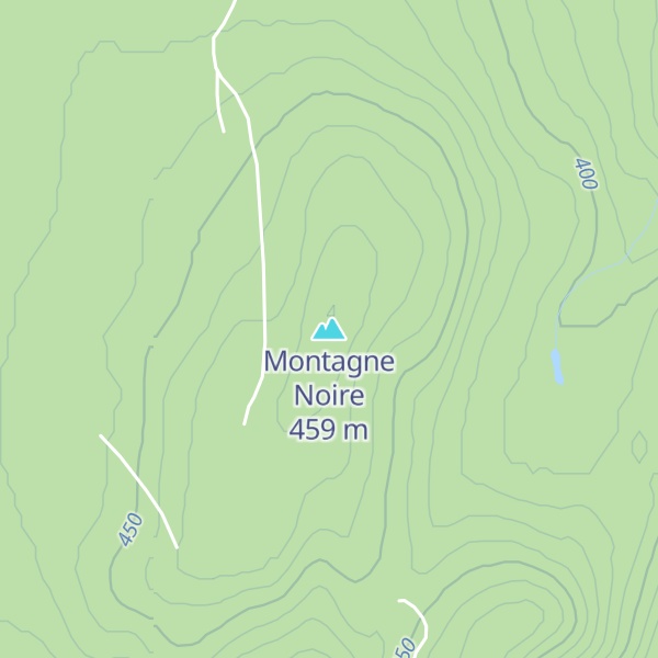 Map of Montagne Noire