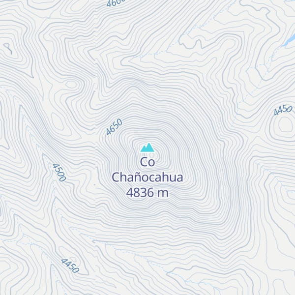 Map of Co Chañocahua