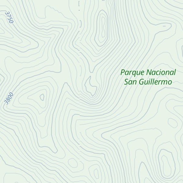 Map of Sierra de las Cuevas