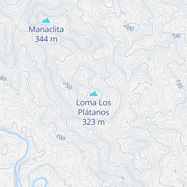 Map of Loma Los Plátanos