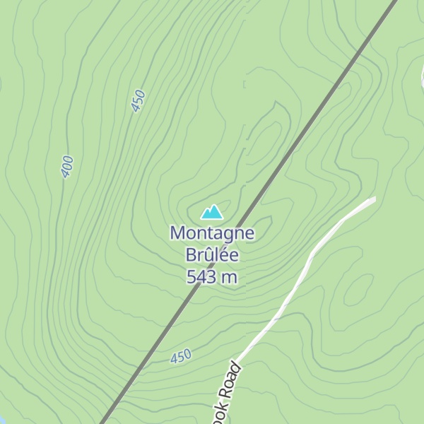 Map of Montagne Brûlée
