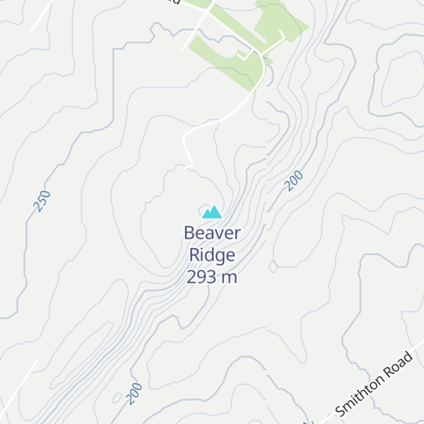 Map of Beaver Ridge