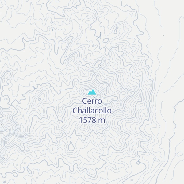 Map of Cerro Challacollo