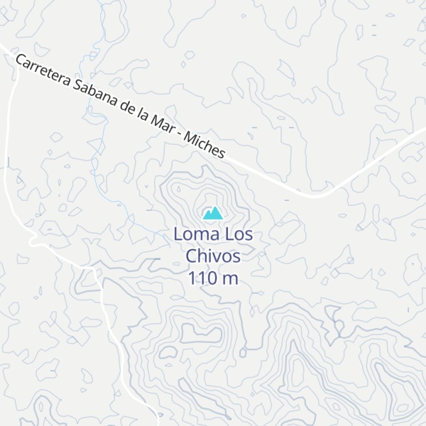 Map of Loma Los Chivos
