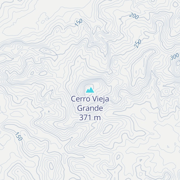 Map of Cerro Vieja Grande