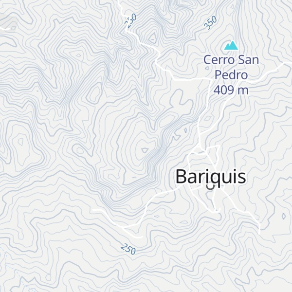 Map of Cerro Buenos Aires
