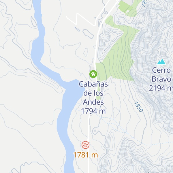 Map of Cabaña Lumen