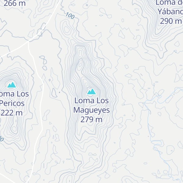 Map of Loma Los Magueyes