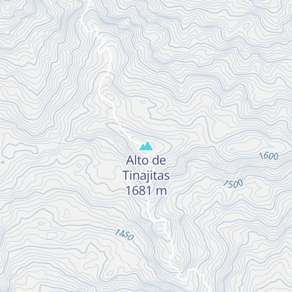 Map of Alto de Tinajitas