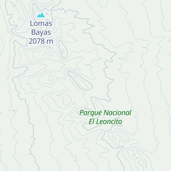 Map of Loma Bayas