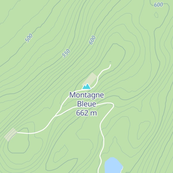 Map of Montagne Bleue