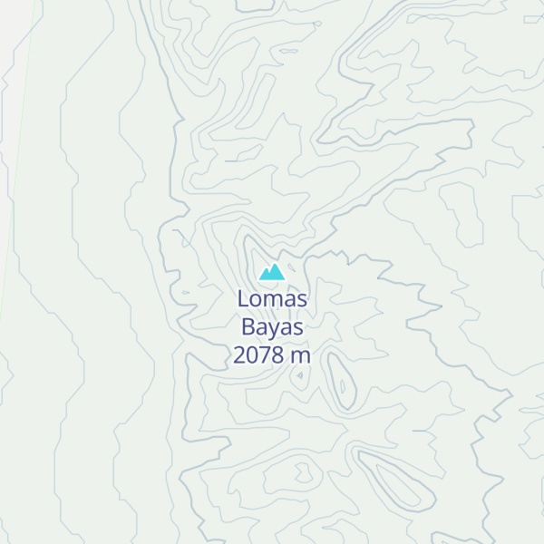 Map of Lomas Bayas
