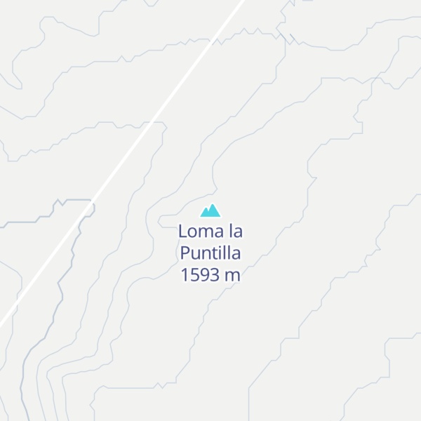Map of Loma la Puntilla
