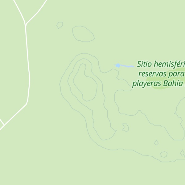 Map of Cerro Ángulo