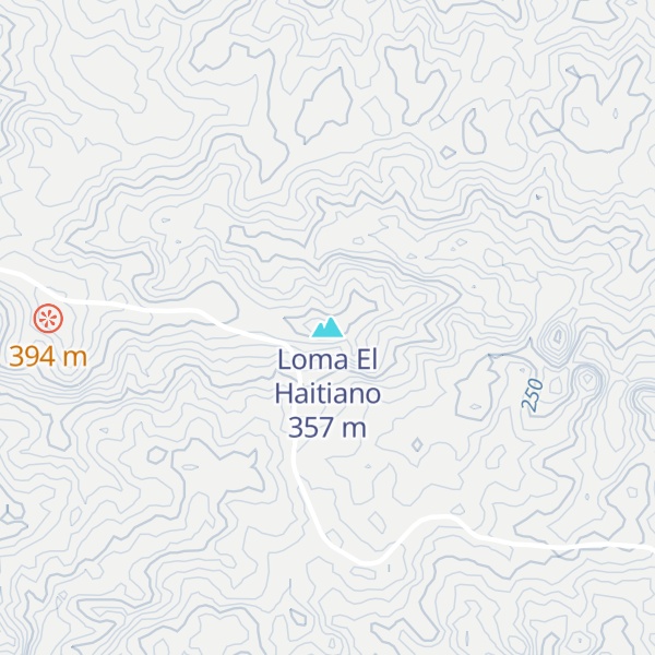 Map of Loma El Haitiano