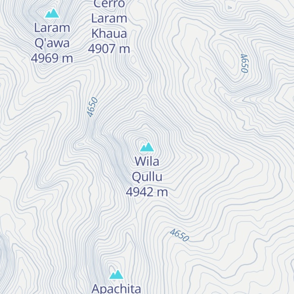Map of Wila Qullu
